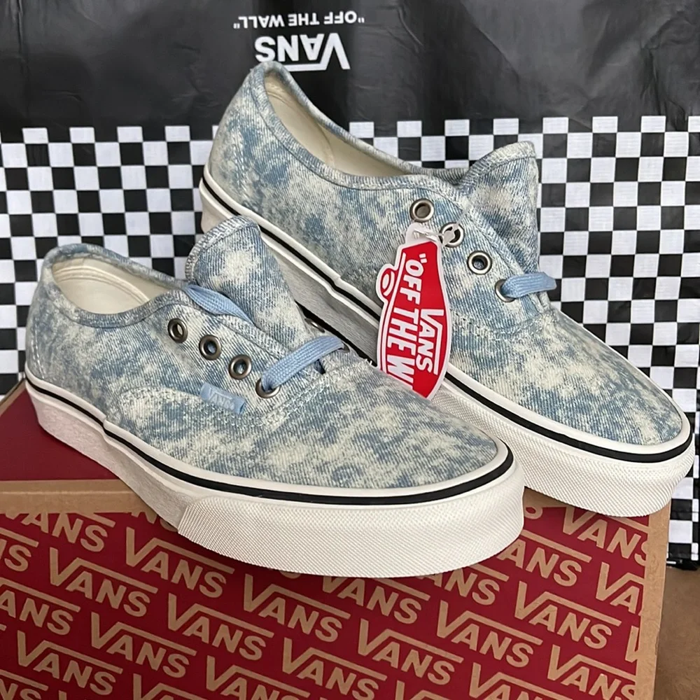 Vans Authentic Denim Destroy Winter Sky/Marshmallow WMNS sneakers - Picture 5 of 16